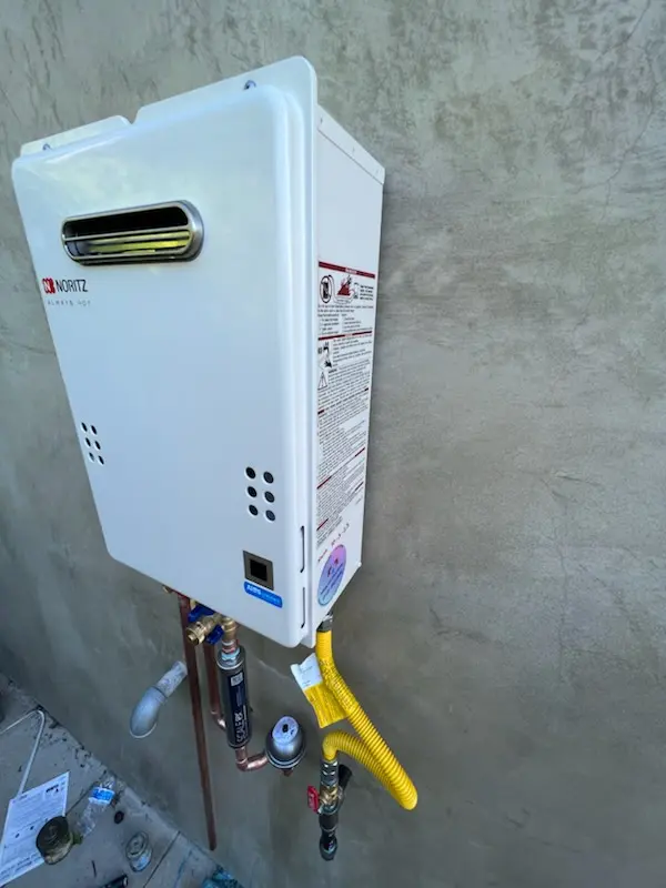 Tankless water heater installation for Dublin Estates homes